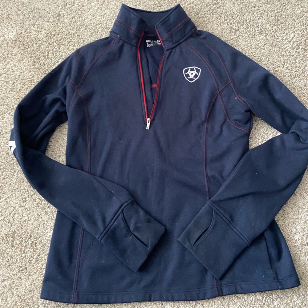 Ariat 1/4 Zip Fleece Cold Series Pullover Size M